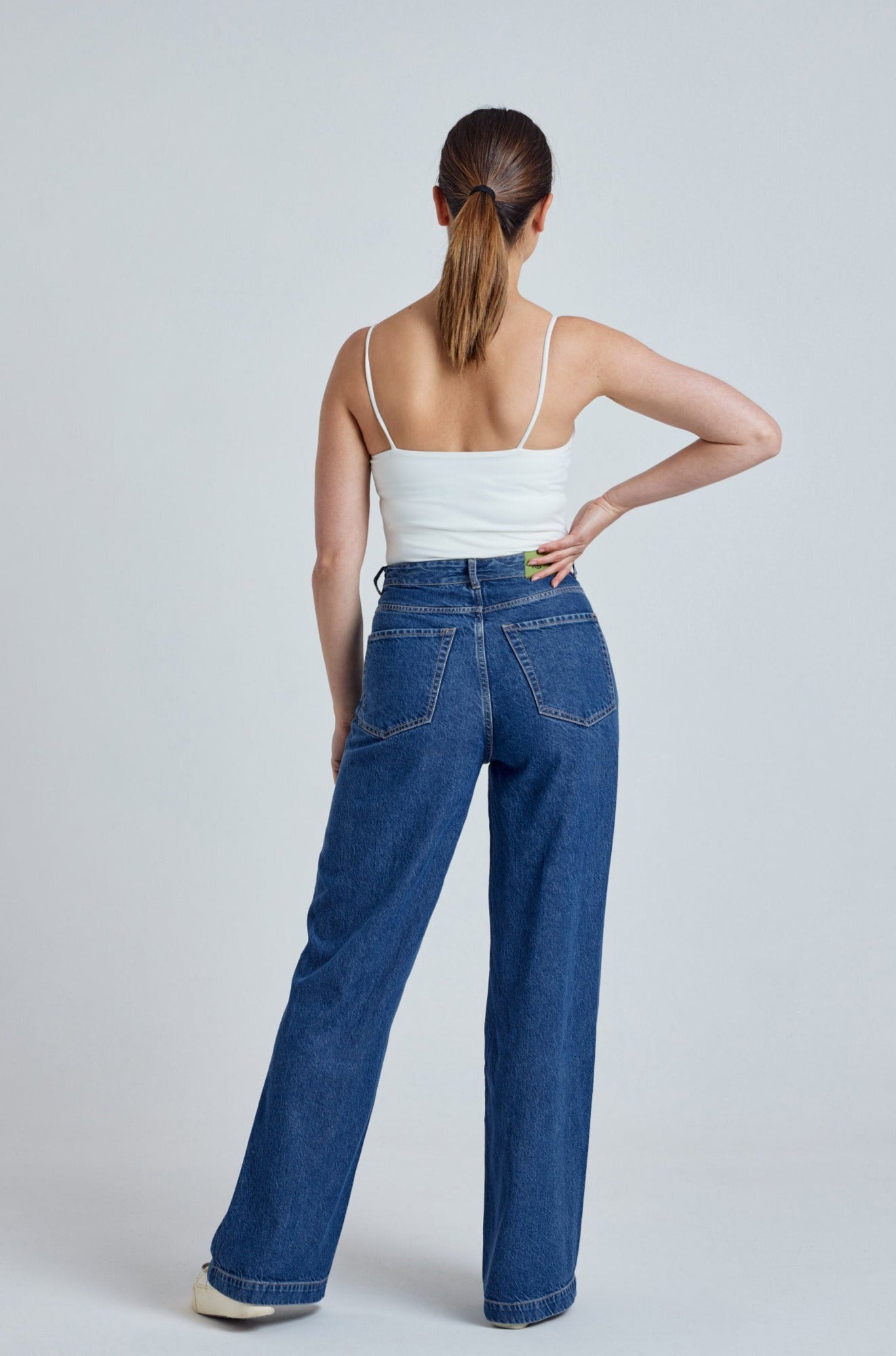 ETTA - ORGANIC WIDE TAPERED JEANS