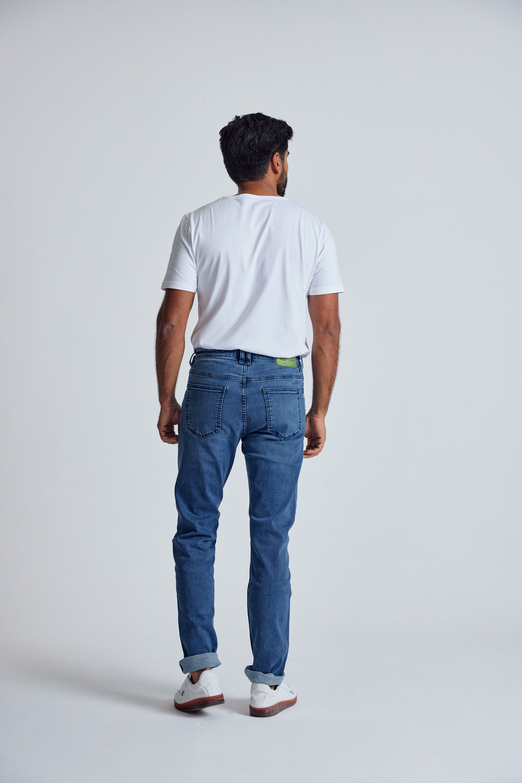 Azure Miles Slim Fit Jeans - GOTS Certified Organic Cotton and Recycled Polyester