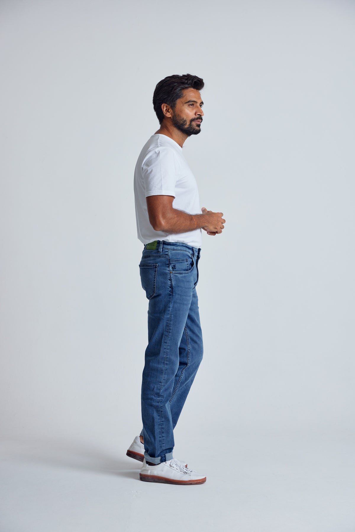 Azure Miles Slim Fit Jeans - GOTS Certified Organic Cotton and Recycled Polyester