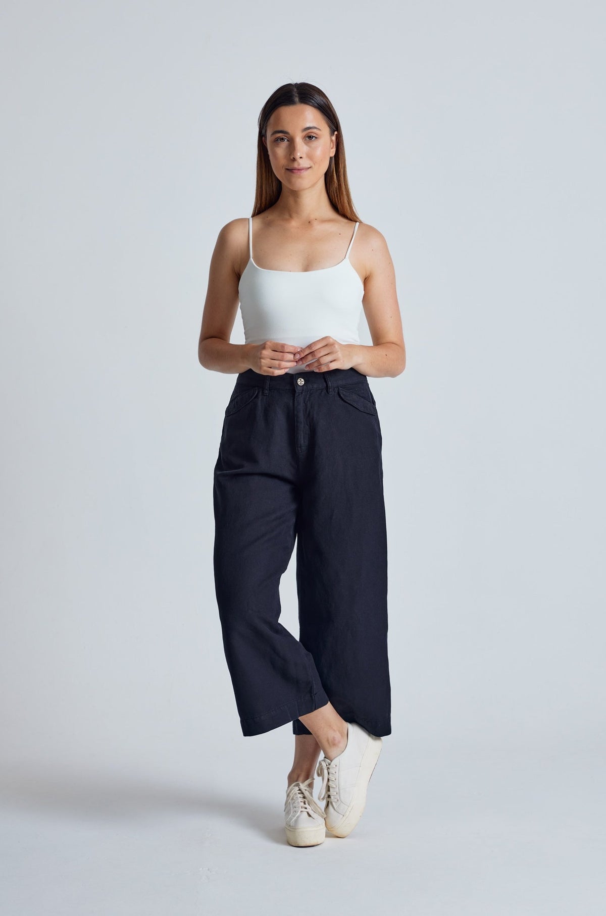 Cotton Linen Pants -  Canada